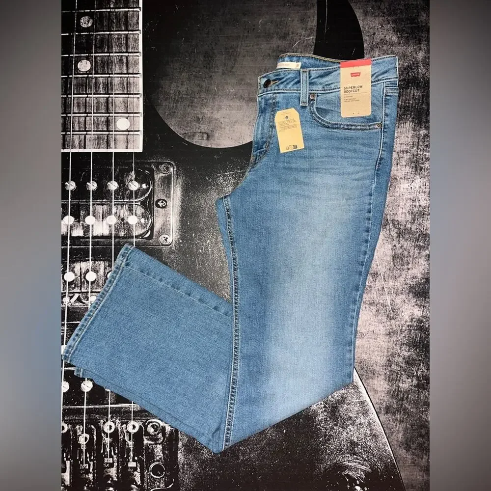 NWT Levi’s Superlow Bootcut Jeans - Picture 6 of 12